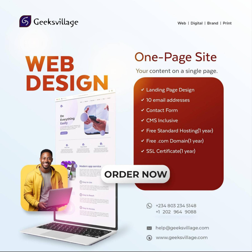 One-Page Website or Full Website
