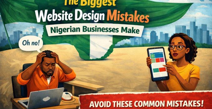 The Biggest Website Design Mistakes Nigerian Businesses Make